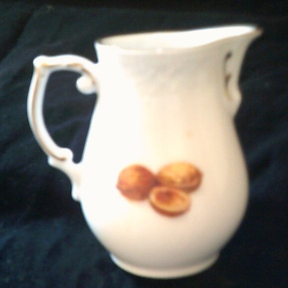 BAVARIA SCHUMANN Arzberg Germany HARVEST 4 Piece Set Gild Very Rare Excellent - Picture 4 of 5